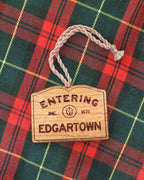 Edgartown Christmas Ornament – Cape Cod Wood Town Sign, Rustic Holiday Decor, Coastal Gift