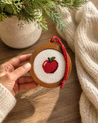 Self Finishing Needlepoint Ornament Frame - Solid Wood, 3" or 4" Canvas