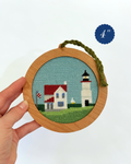 Self Finishing Needlepoint Ornament Frame - Solid Wood, 3" or 4" Canvas