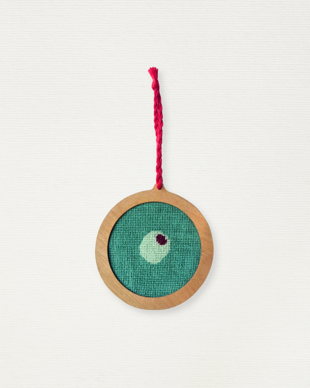 Self Finishing Needlepoint Ornament Frame - Solid Wood, 3" or 4" Canvas