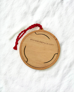 Self Finishing Needlepoint Ornament Frame - Solid Wood, 3" or 4" Canvas