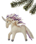 Purple Magical Unicorn Ornament