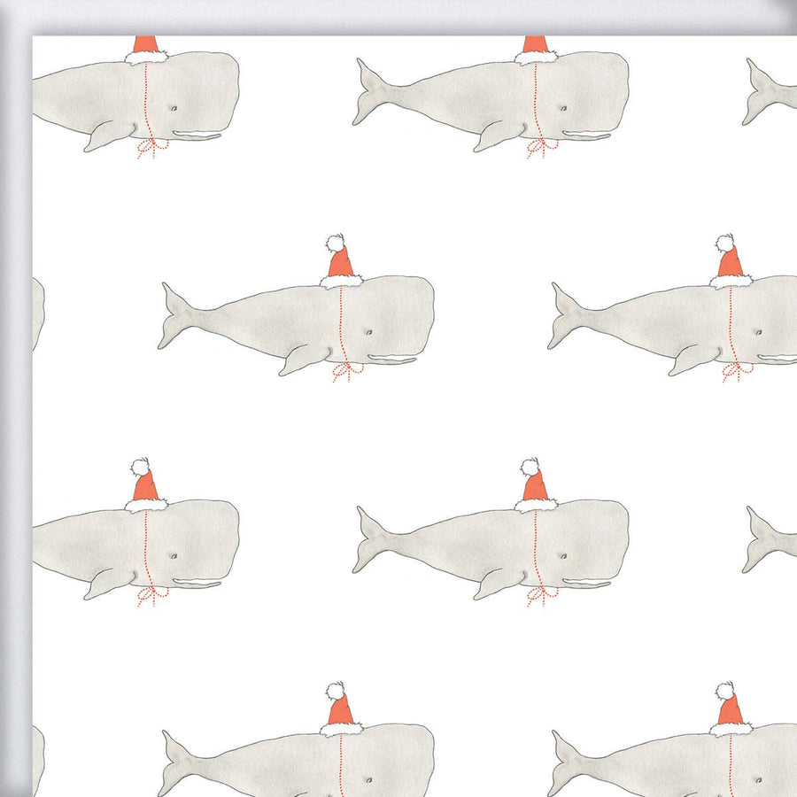 Lim. Edition Santa Whale Gift Wrap - PREORDER