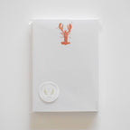 Blue Lobster Notepad