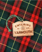 Wooden Yarmouth Ornament – Entering Towns Sign, Personalized Cape Cod Coastal Gift, Rustic Christmas