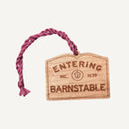 Personalized Barnstable Wooden Ornament: Cape Cod Coastal Gift