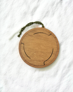 Self Finishing Needlepoint Ornament Frame - Solid Wood, 3" or 4" Canvas