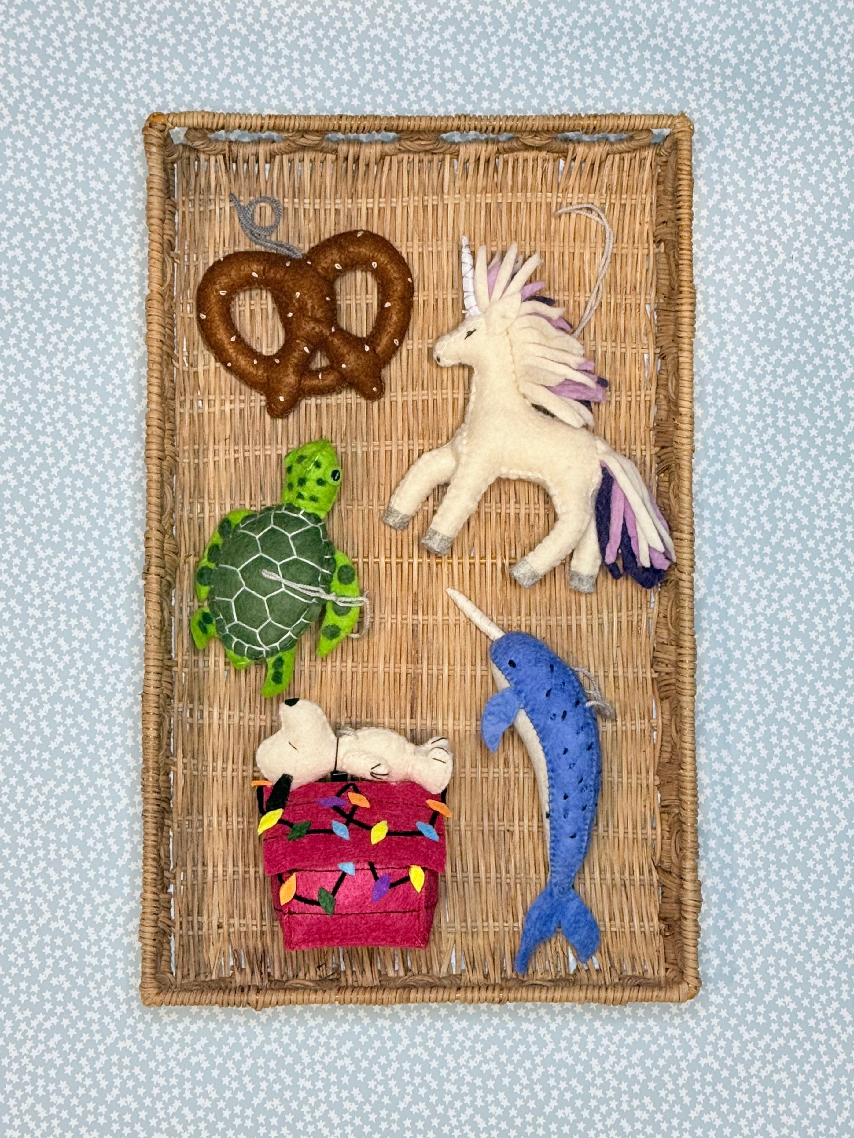 Narwhal Ornament