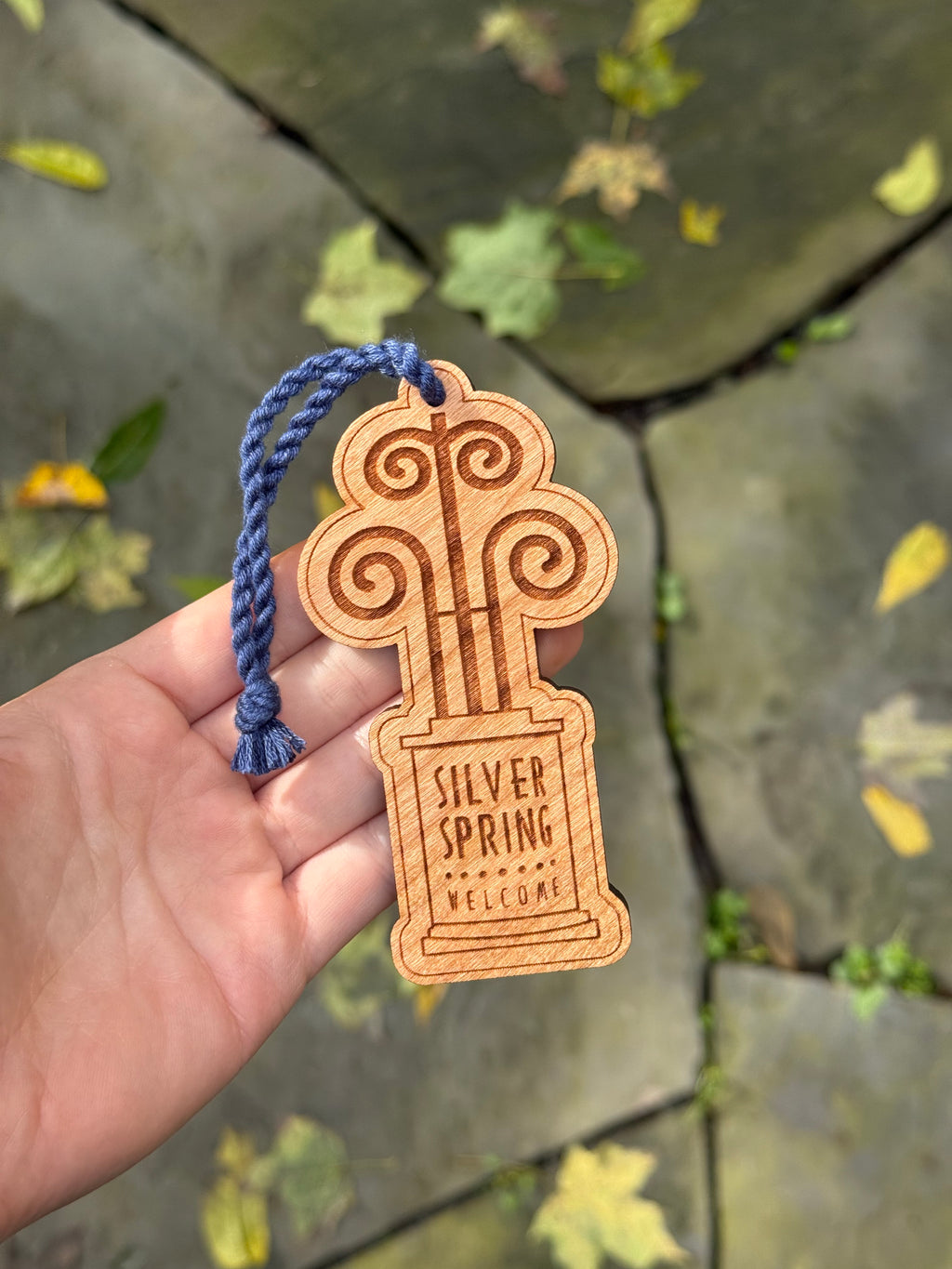 Custom Wooden Town Sign Ornament – Custom Gift