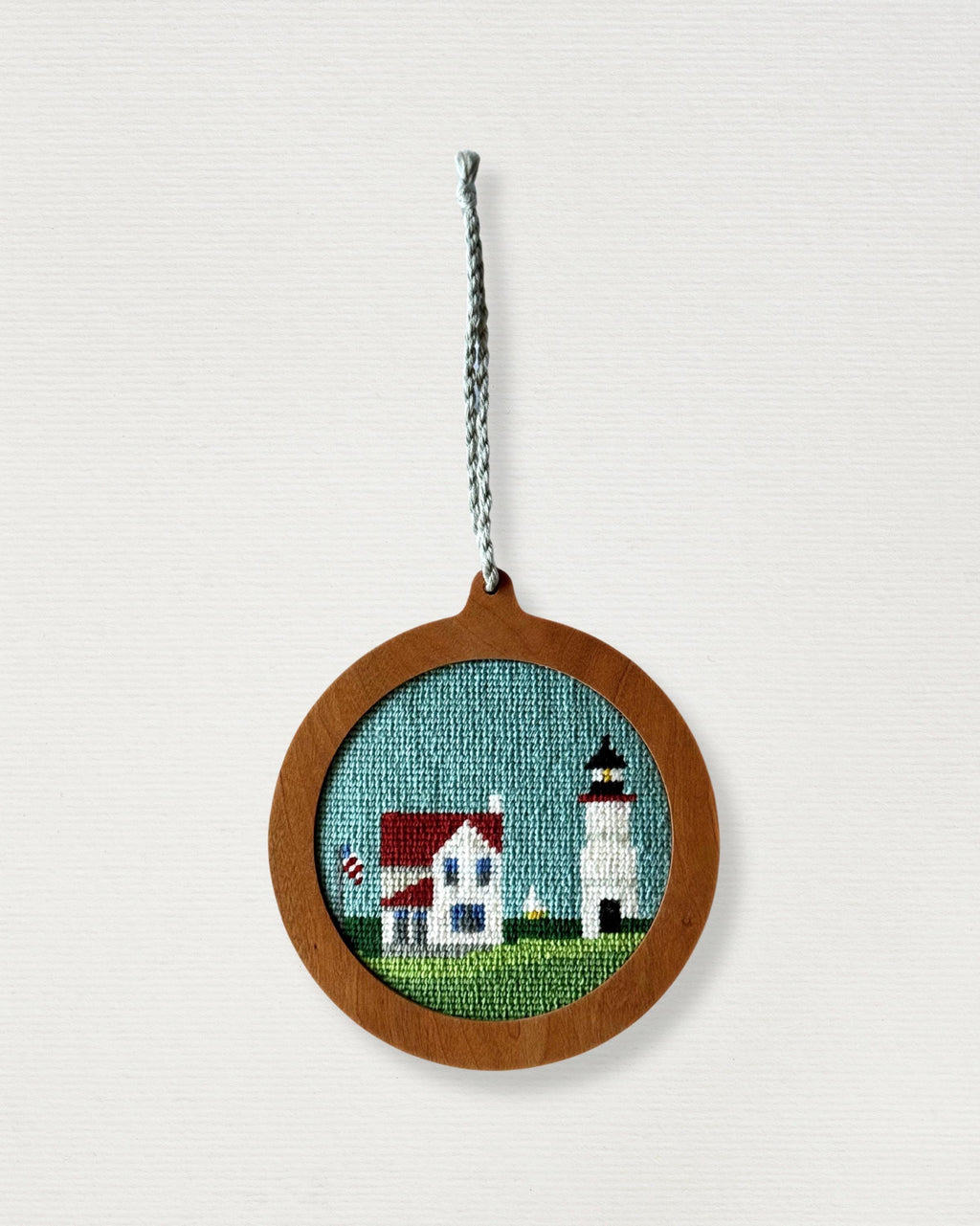 Self Finishing Needlepoint Ornament Frame - Solid Wood, 3" or 4" Canvas