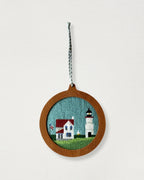 Self Finishing Needlepoint Ornament Frame - Solid Wood, 3" or 4" Canvas